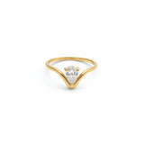 Luce Solitaire Ring