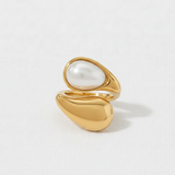 Goccia di Perla Ring