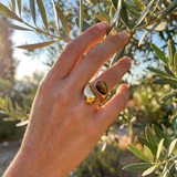 Goccia di Perla Ring