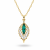 Foglia Smeraldo Kette Bild 1