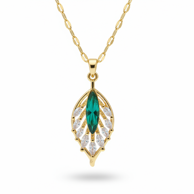 Foglia Smeraldo Kette