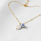 Santorini Halskette Produktfoto mit korrekter Perle